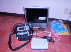 ���j�^�[�ƃe���r�d�g���x���`�F�b�J�[�ƃ`���[�i�[