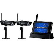 愛知県名古屋市　ワイヤレス防犯監視カメラ取付設置工事画像